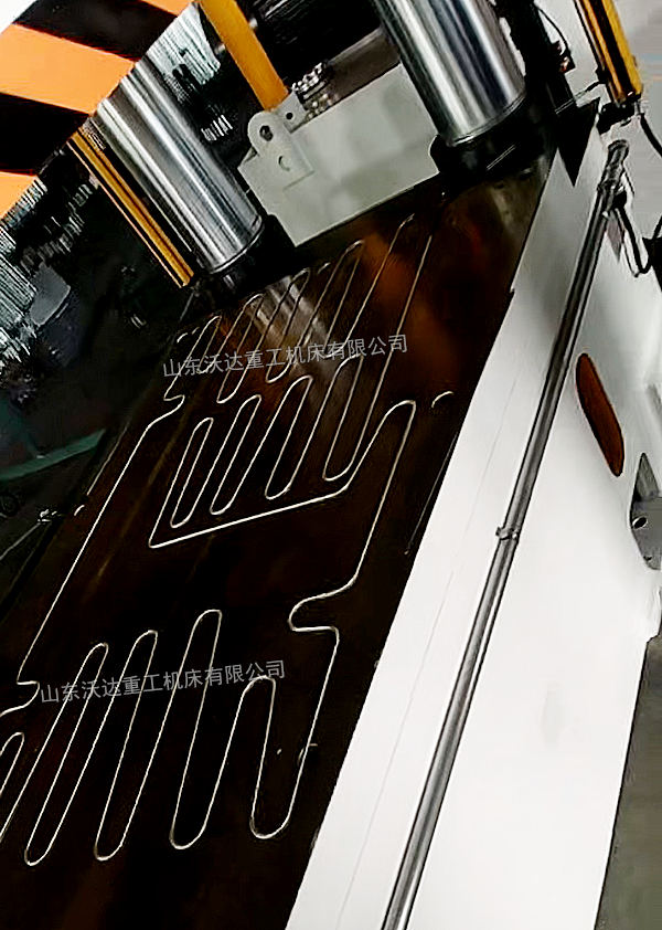 500噸四柱液壓機壓冷凝管 500噸四柱液壓機壓冷凝管